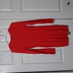 Rhapsody Red Sweater Dress, Small/P, EUC